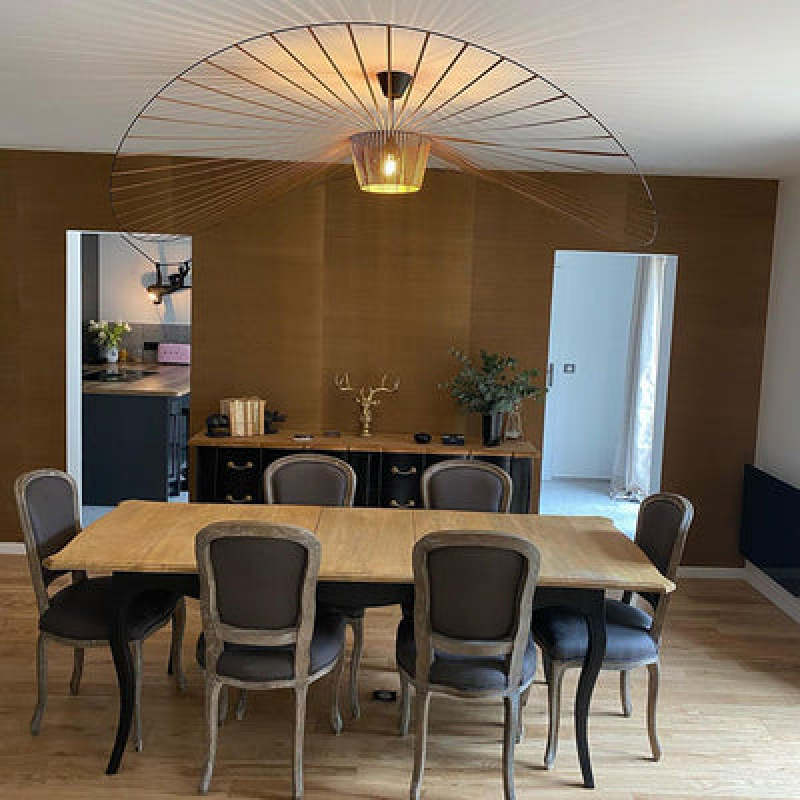 Renée Design LED Hanglamp Zwart/Bruin/Gouden/Wit Rotan Woon/Slaapkamer