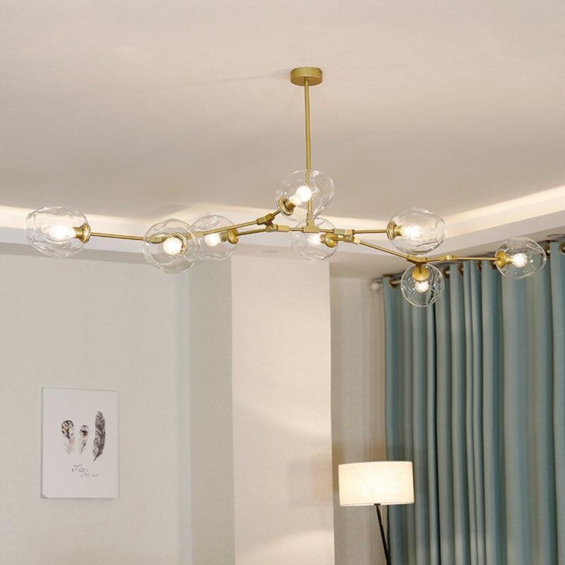 Valentina Ronde LED Hanglampen Metaal Glas Slaapkamer Woonkamer