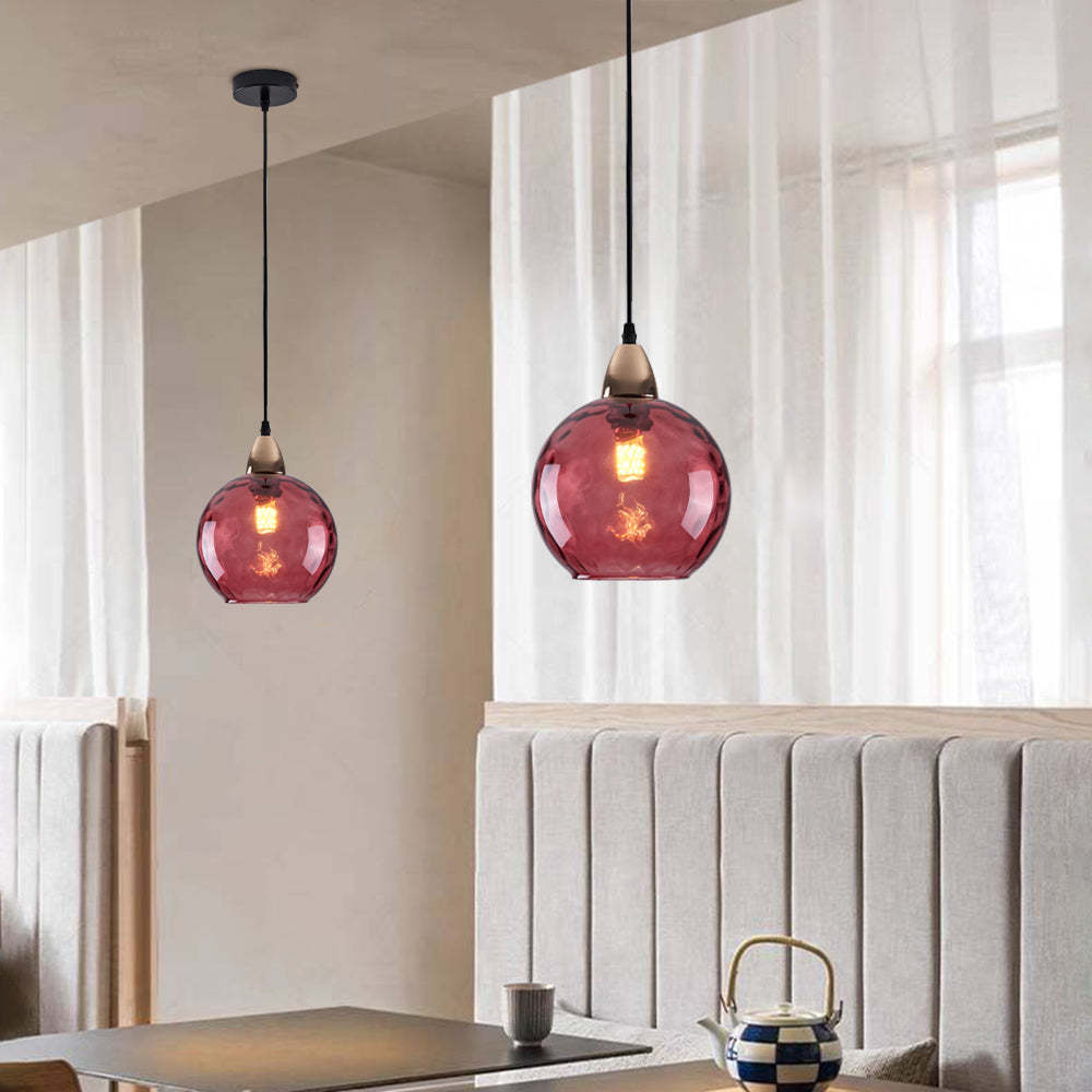 Design Grote Ronde LED Hanglampen Metaal Glas Eetkamer | Las Sola