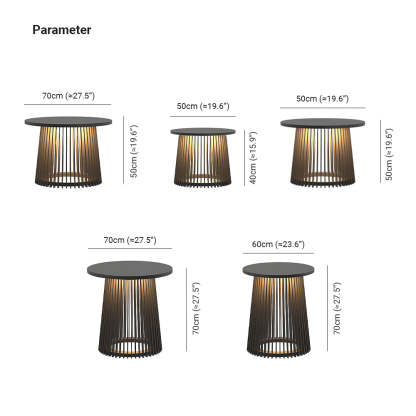 Orr Moderne Design Buiten Vloerlamp Zwart Metaal /Acryl Buitenlamp