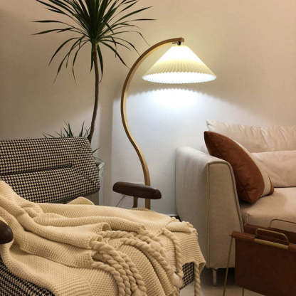 Ozawa Modern Minimalistisch Vloerlampen LED Wit Beige Koffie Slaapkamer