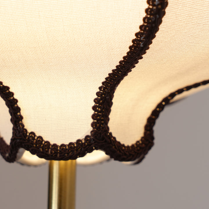 Ozawa Vintage Metal Wood Fabric Pendant Light Dining Room Bedroom