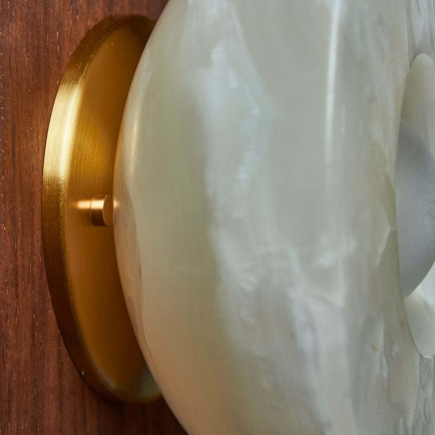 Jade Minimalisme Ongebruikelijk Marmer Metaal Wandlamp Slaapkamer Eetkamer