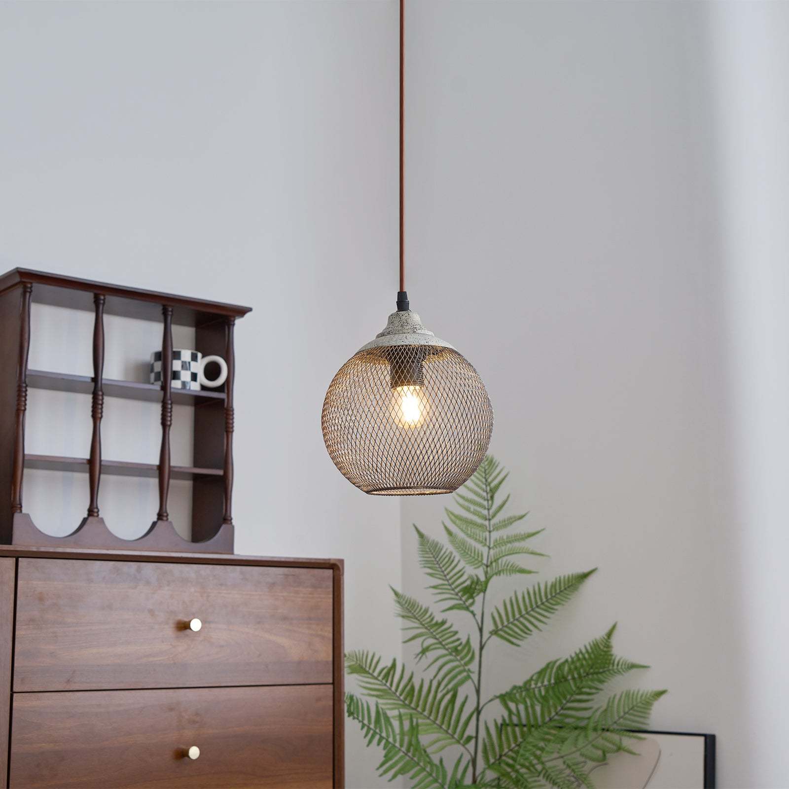 Hailie Modern Metaal Roest Hanglampen Eetkamer Slaapkamer