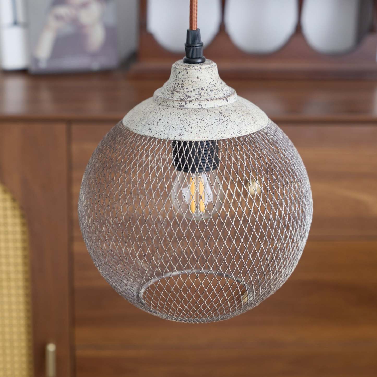 Hailie Modern Metaal Roest Hanglampen Eetkamer Slaapkamer