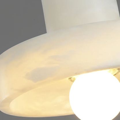 Ozawa Modern Round Rasin Pendant Light Bedroom Dining Room