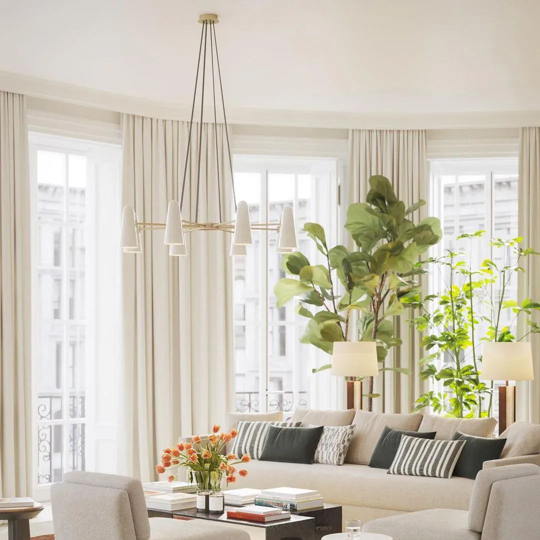Alessio Minimalism Metal Glass Pendant Light Dining Room Bedroom