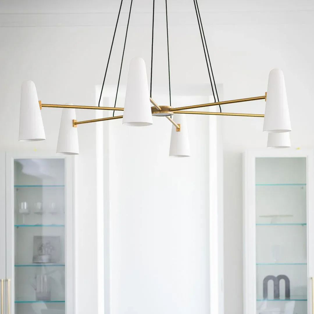 Alessio Minimalism Metal Glass Pendant Light Dining Room Bedroom