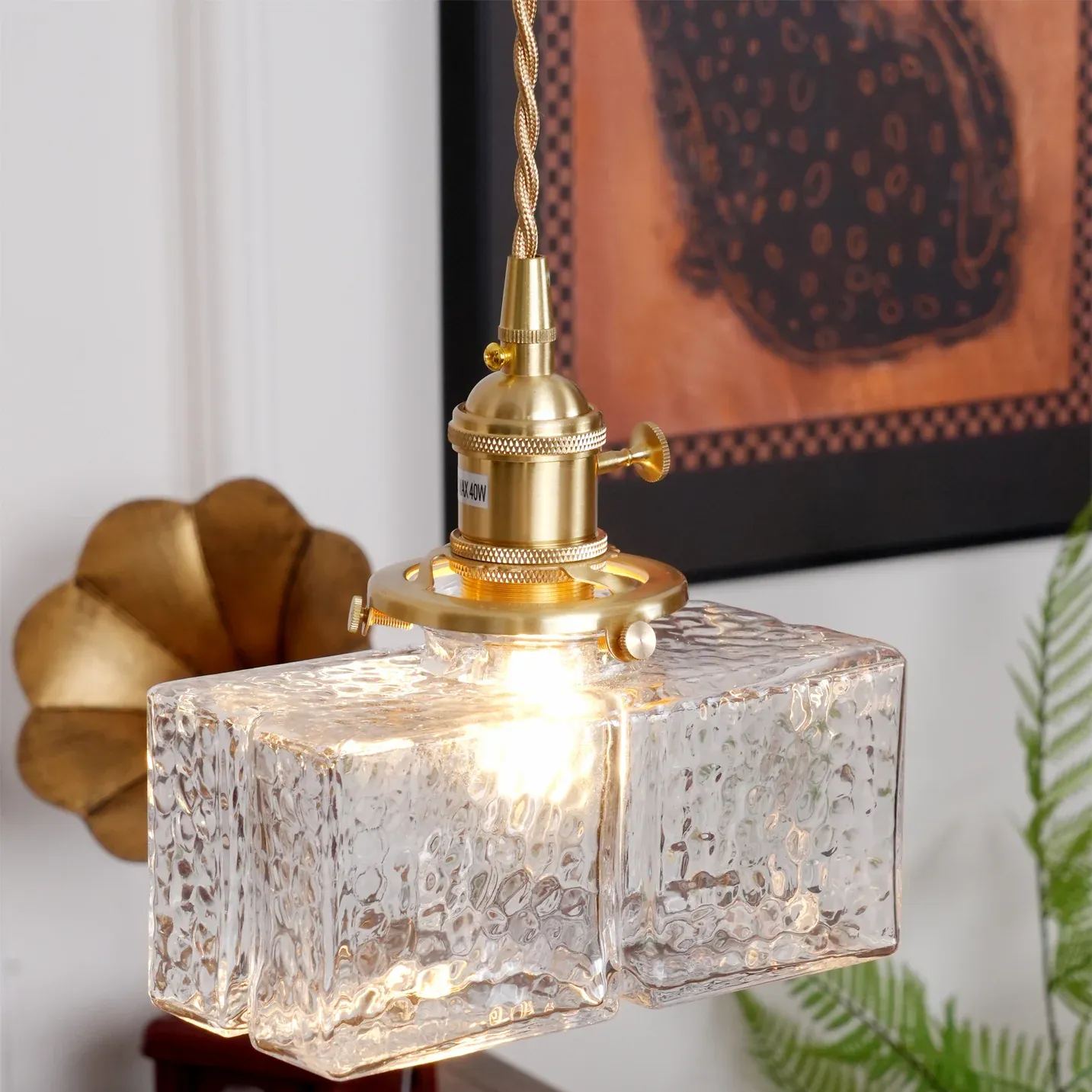 Alessio Vintage Luxury Glass Pendant Light Shades Dining Room Bedroom