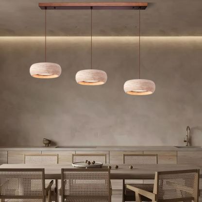 Ozawa Modern Round Cement Pendant Light Shades Bedroom Dining Room