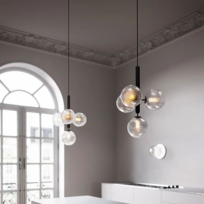 Hailie Minimalism Oval Nordic Modern Pendant Light Bedroom Living Room