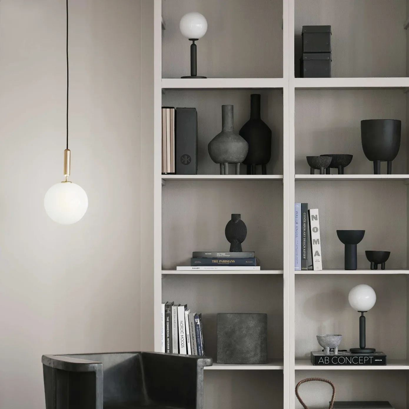 Hailie Minimalism Oval Nordic Modern Pendant Light Bedroom Living Room