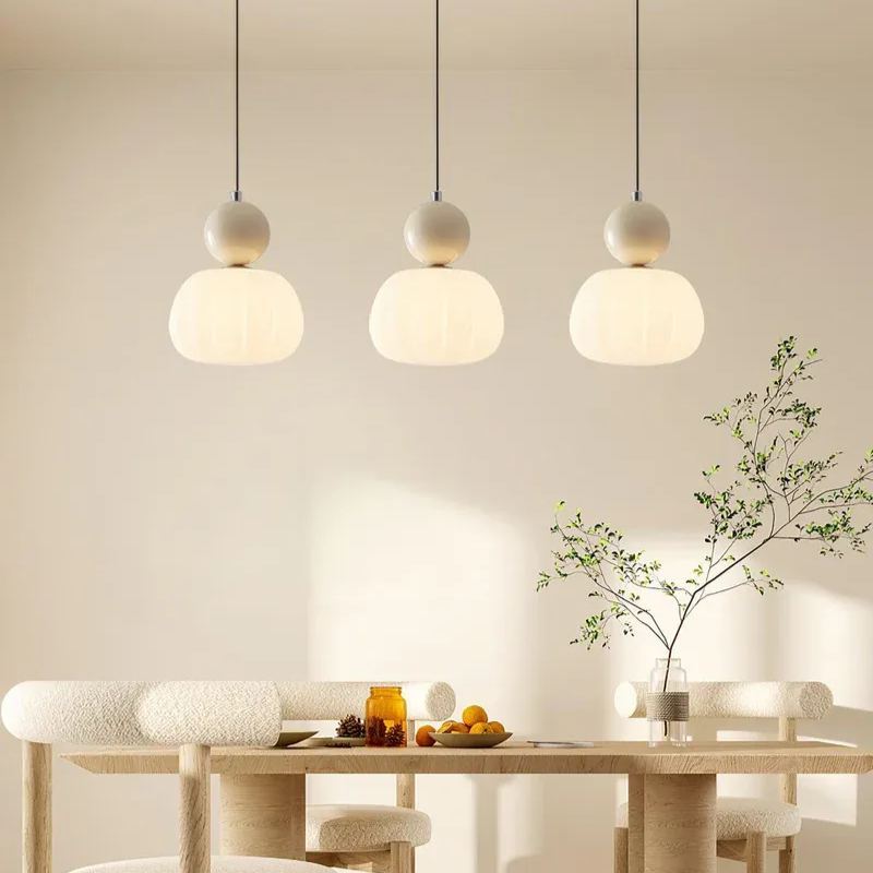 Hailie Modern Round Acrylic Pendant Light Shades Bedroom Dining Room