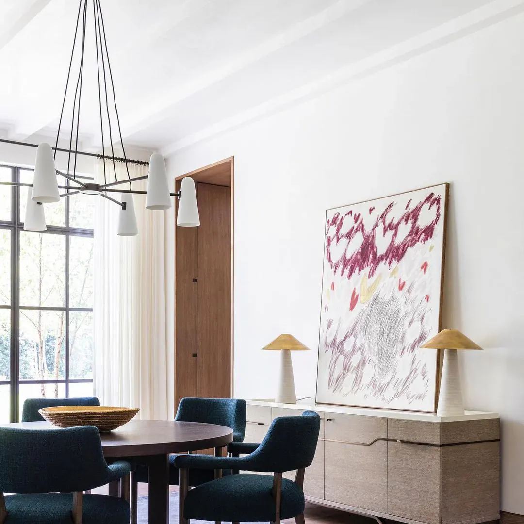 Alessio Minimalism Metal Glass Chandelier Dining Room Bedroom