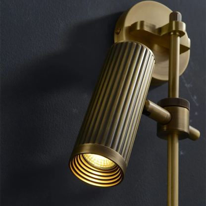Edge Modern Industrial Metal Wall Light Bedroom Living Room