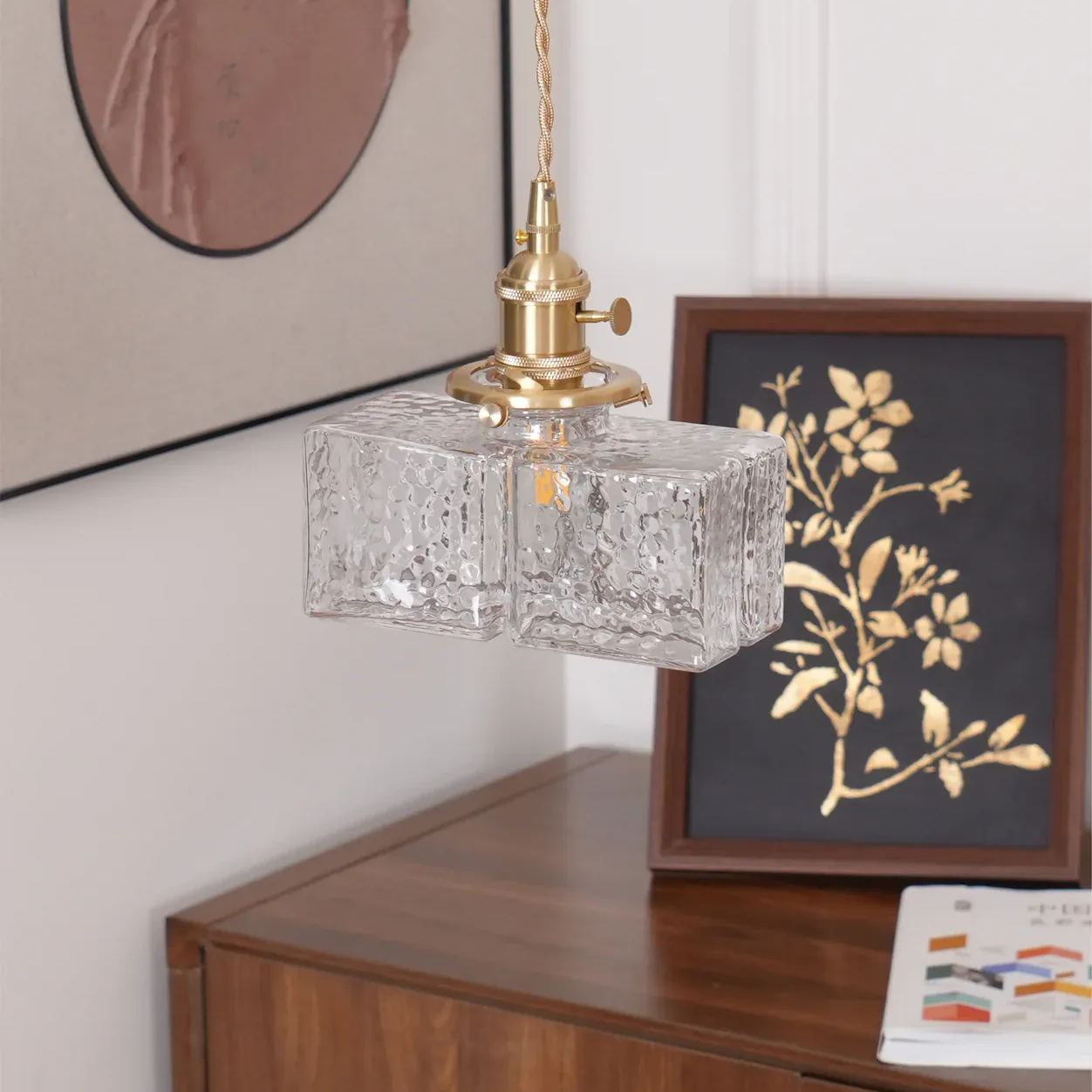 Alessio Vintage Luxury Glass Pendant Light Shades Dining Room Bedroom