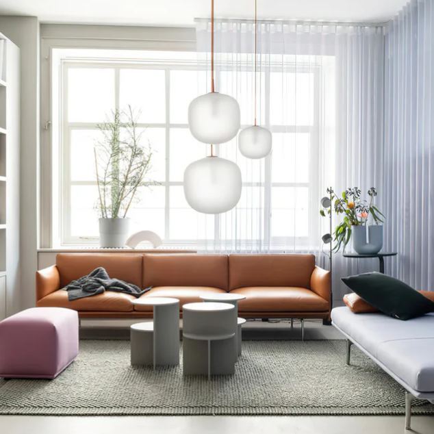 Hailie Modern Ronde Metaal Glas Hanglampen Slaapkamer Eetkamer