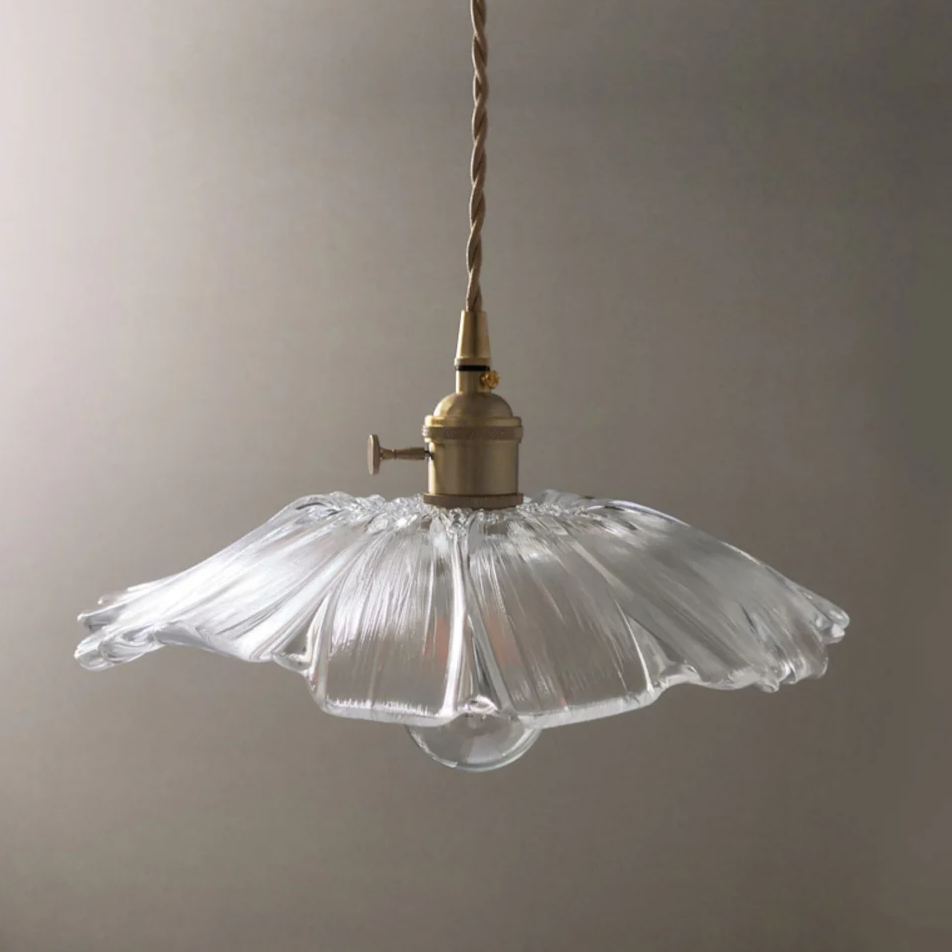 Carins Modern Bloem Glas Hangend Hanglampen Eetkamer