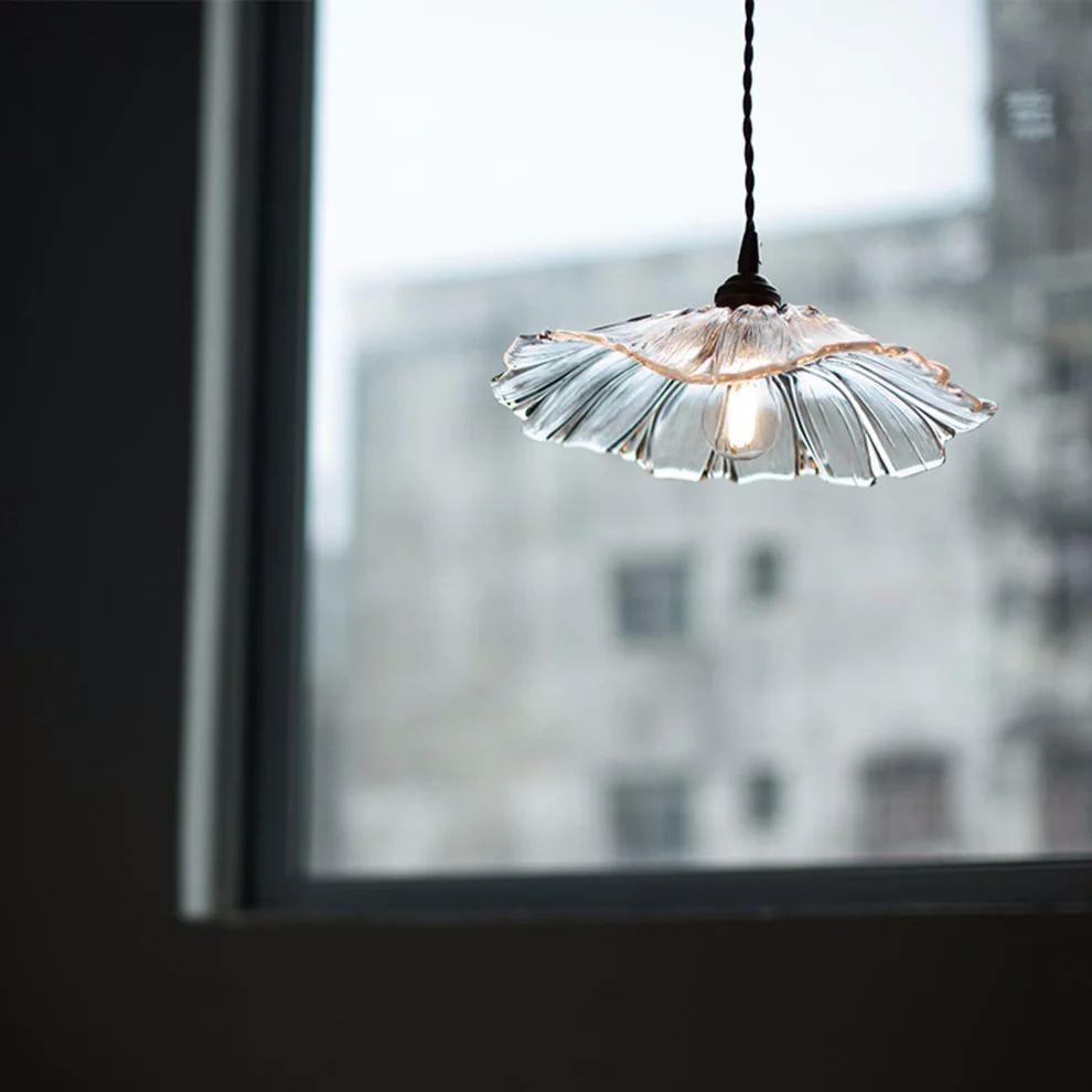 Carins Modern Bloem Glas Hangend Hanglampen Eetkamer