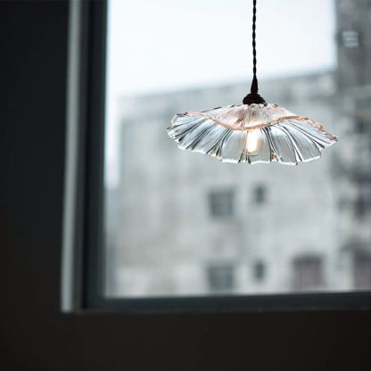 Carins Modern Bloem Glas Hangend Hanglampen Eetkamer