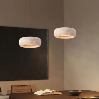 Ozawa Modern Round Cement Pendant Light Shades Bedroom Dining Room
