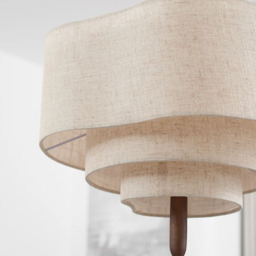 Renée Modern Kiezelsteen Stof Hanglampen Slaapkamer Eetkamer