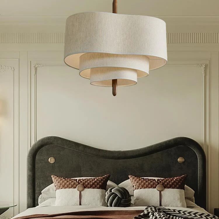 Renée Modern Kiezelsteen Stof Hanglampen Slaapkamer Eetkamer