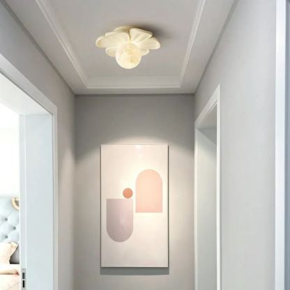 Carins Hars Roze Beige Bloem Plafondlamp Eetkamer Slaapkamer