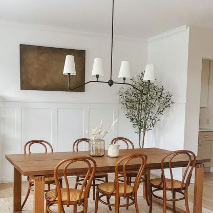 Alessio Vintage Classical Metal Fabric Pendant Light Shades Living Dining Room