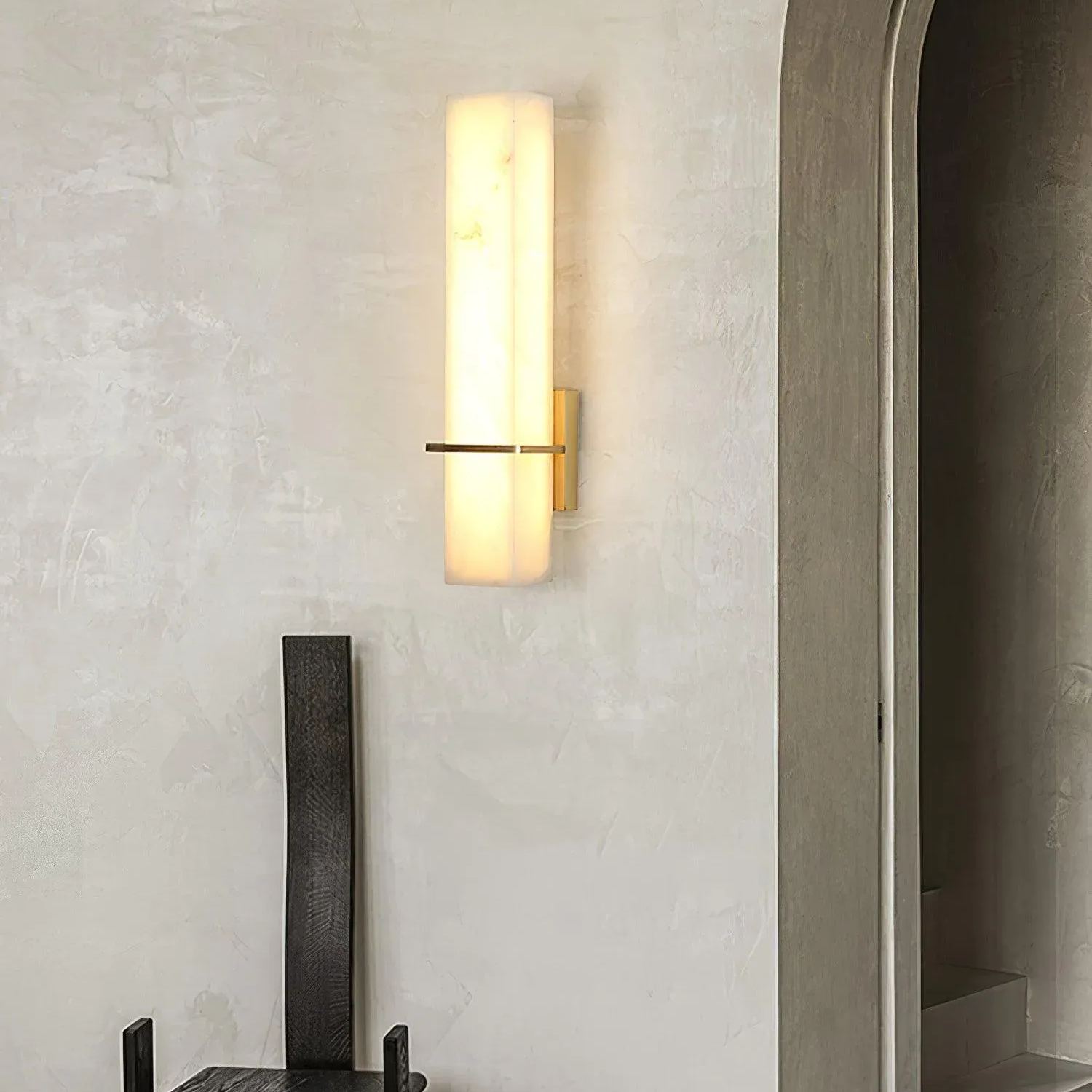 Jade Moderne Luxe Lange Albast Wandlamp Kappen Gang Slaapkamer