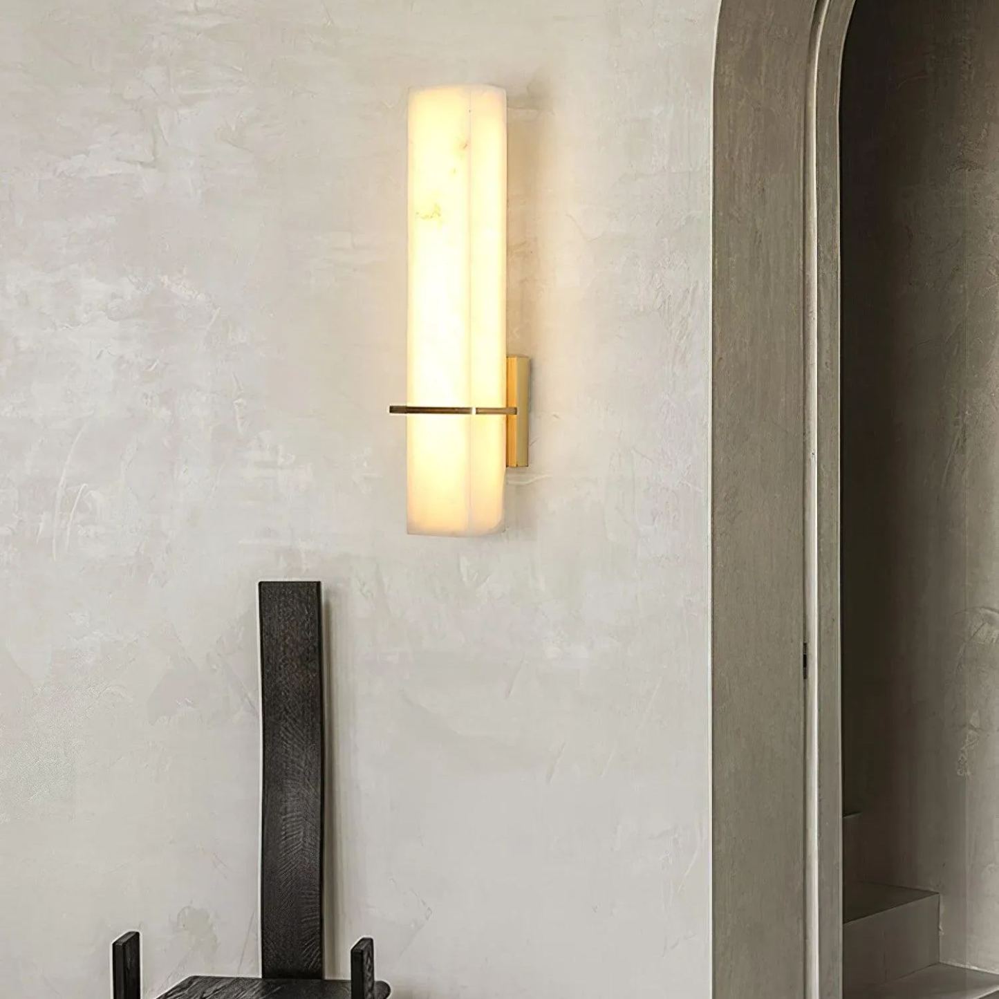 Jade Moderne Luxe Lange Albast Wandlamp Kappen Gang Slaapkamer