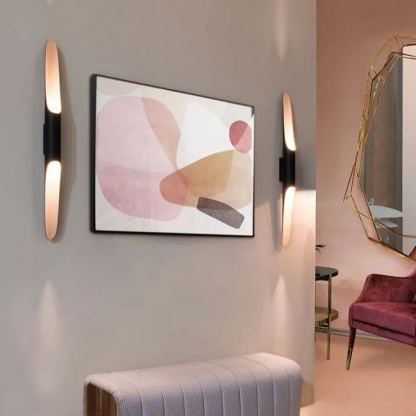 Orr Moderne Minimalistische Lange Metalen Wandlamp Woonkamer Slaapkamer Gang