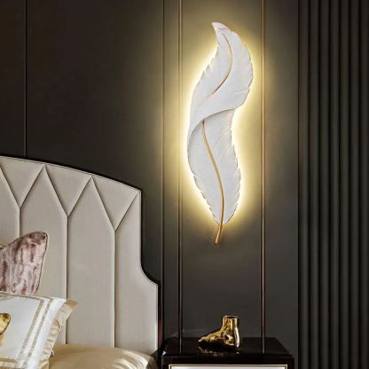 Ozawa Natuurlijke LED Hars Wandlamp Eetkamer Slaapkamer