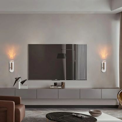 Edge Minimalisme Acryl Metaal Zwarte Witte Wandlamp Eetkamer Slaapkamer