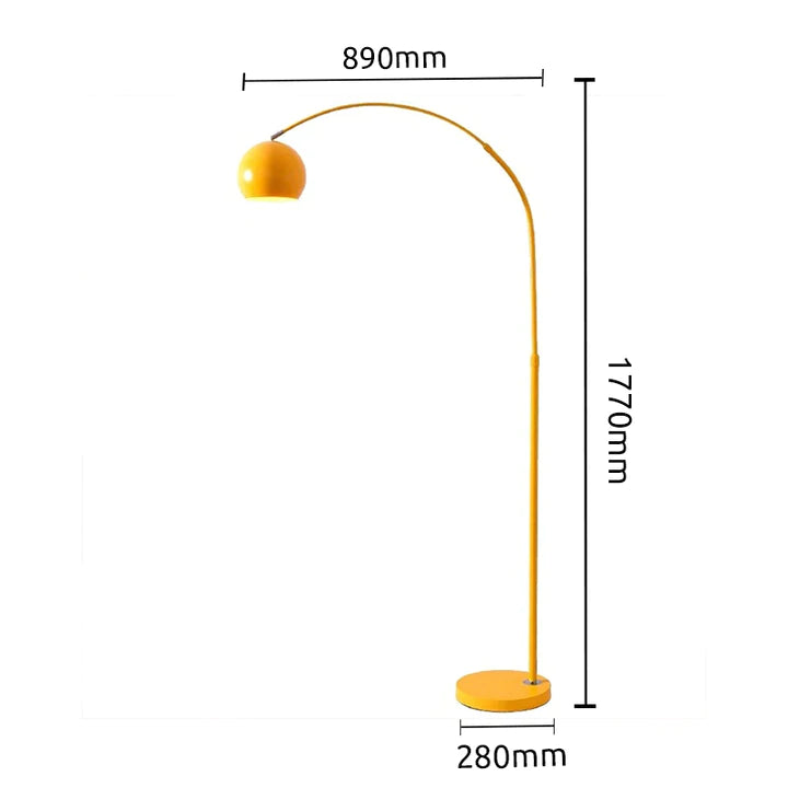 Morandi Design LED Vloerlamp Met Kap Metaal Woonkamer/Slaapkamer/Eetkamer