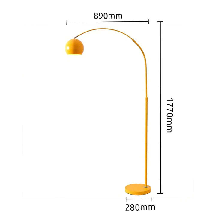 Morandi Design LED Vloerlamp Met Kap Metaal Woonkamer/Slaapkamer/Eetkamer