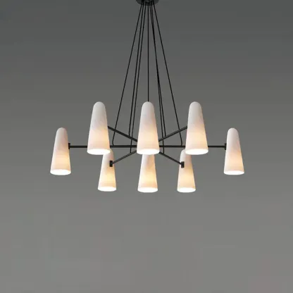 Alessio Minimalism Metal Glass Pendant Light Dining Room Bedroom