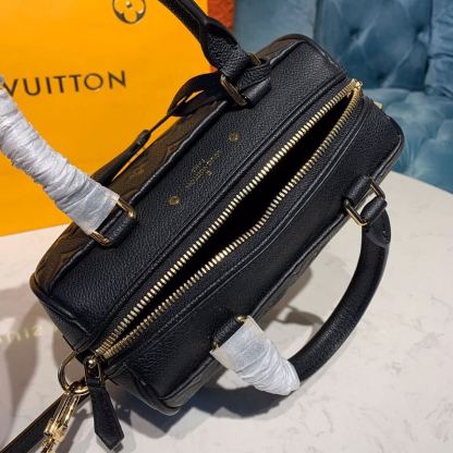 LV Speedy Bandouliere 20 Monogram Empreinte Black For Women,  Shoulder And Crossbody Bags 7.8in/20cm LV M42394