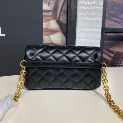 ChanelReissue 2.55 Waist Belt Bag Black For Women, Women&#8217;s Bags, Shoulder And Crossbody Bags 6.7in/17cm