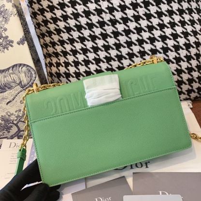 DI 30 Montaigne Chained Bag Deep Mint Green Box For Women 24cm/9in CD