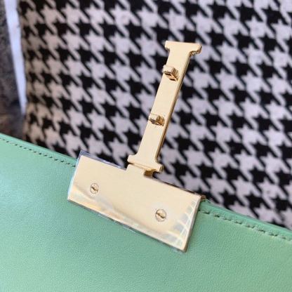 DI 30 Montaigne Chained Bag Deep Mint Green Box For Women 24cm/9in CD