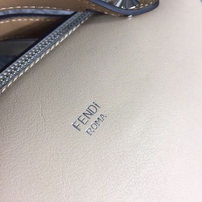 FI By The Way Medium Bag Beige For Women, Women&#8217;s Handbags, Shoulder And Crossbody Bags 10.6in/27cm FF 8BL1461