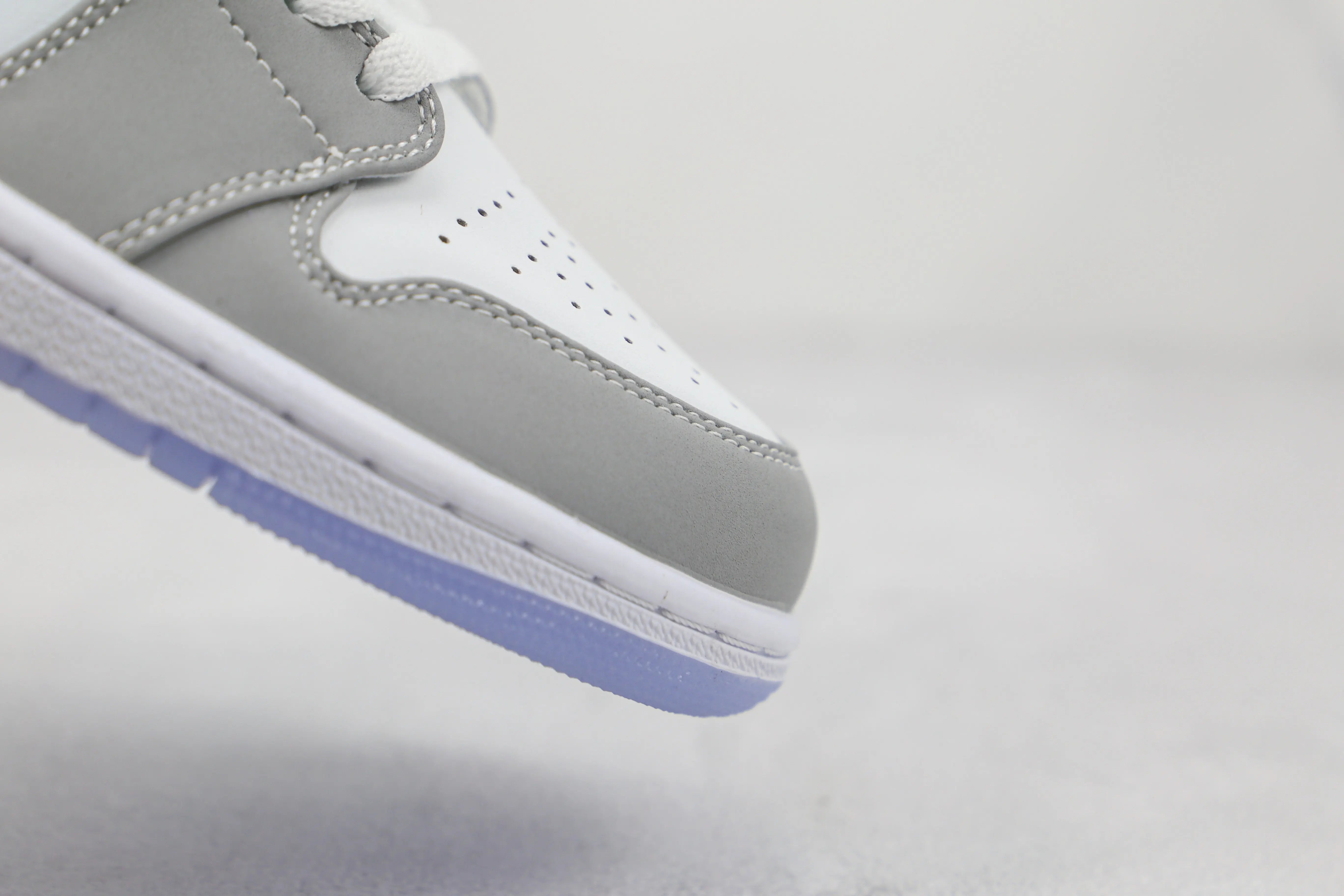 Designer Air Jordan 1 Mid Wolf Grey High Q