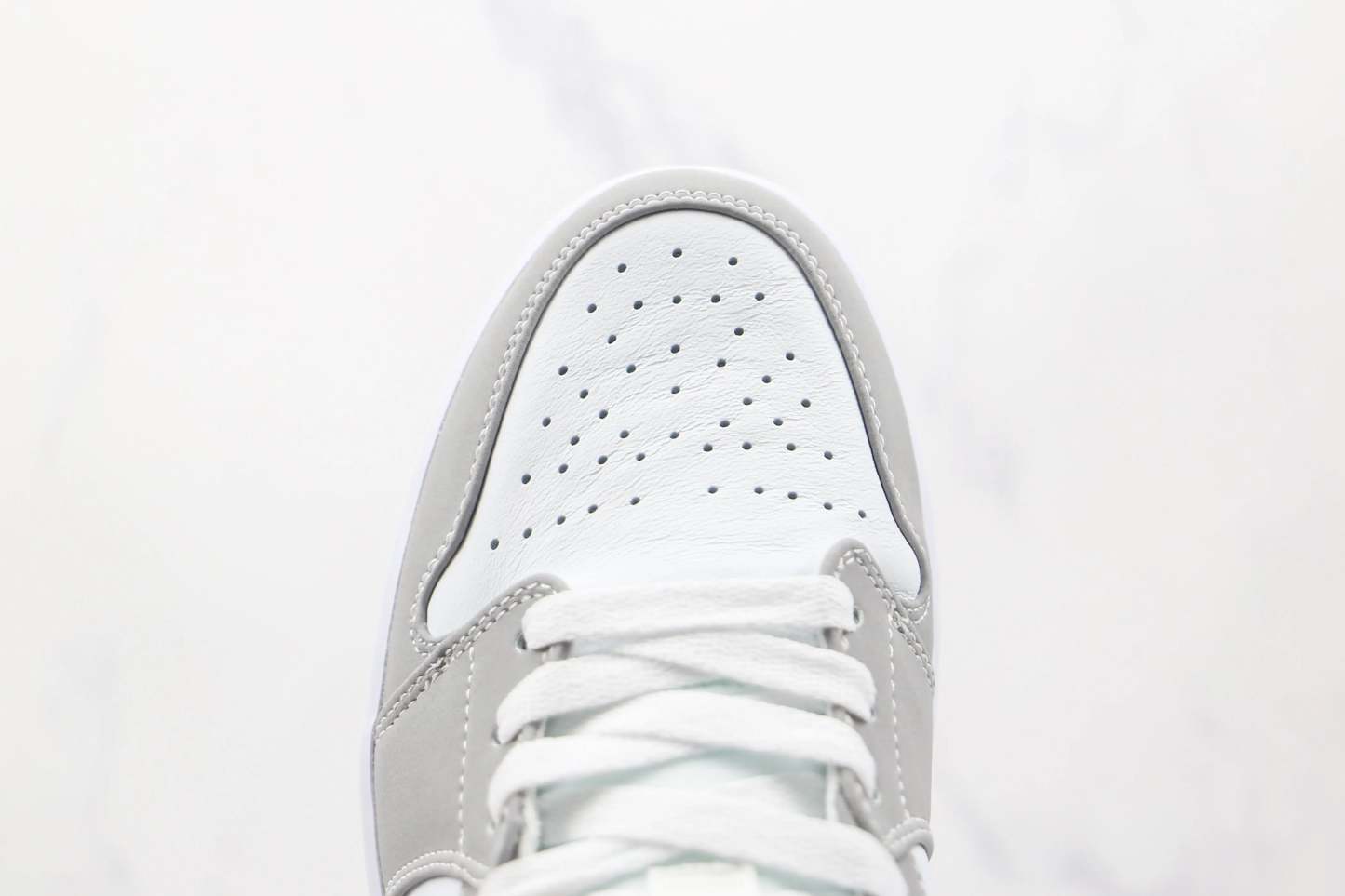 Designer Air Jordan 1 Mid Wolf Grey High Q