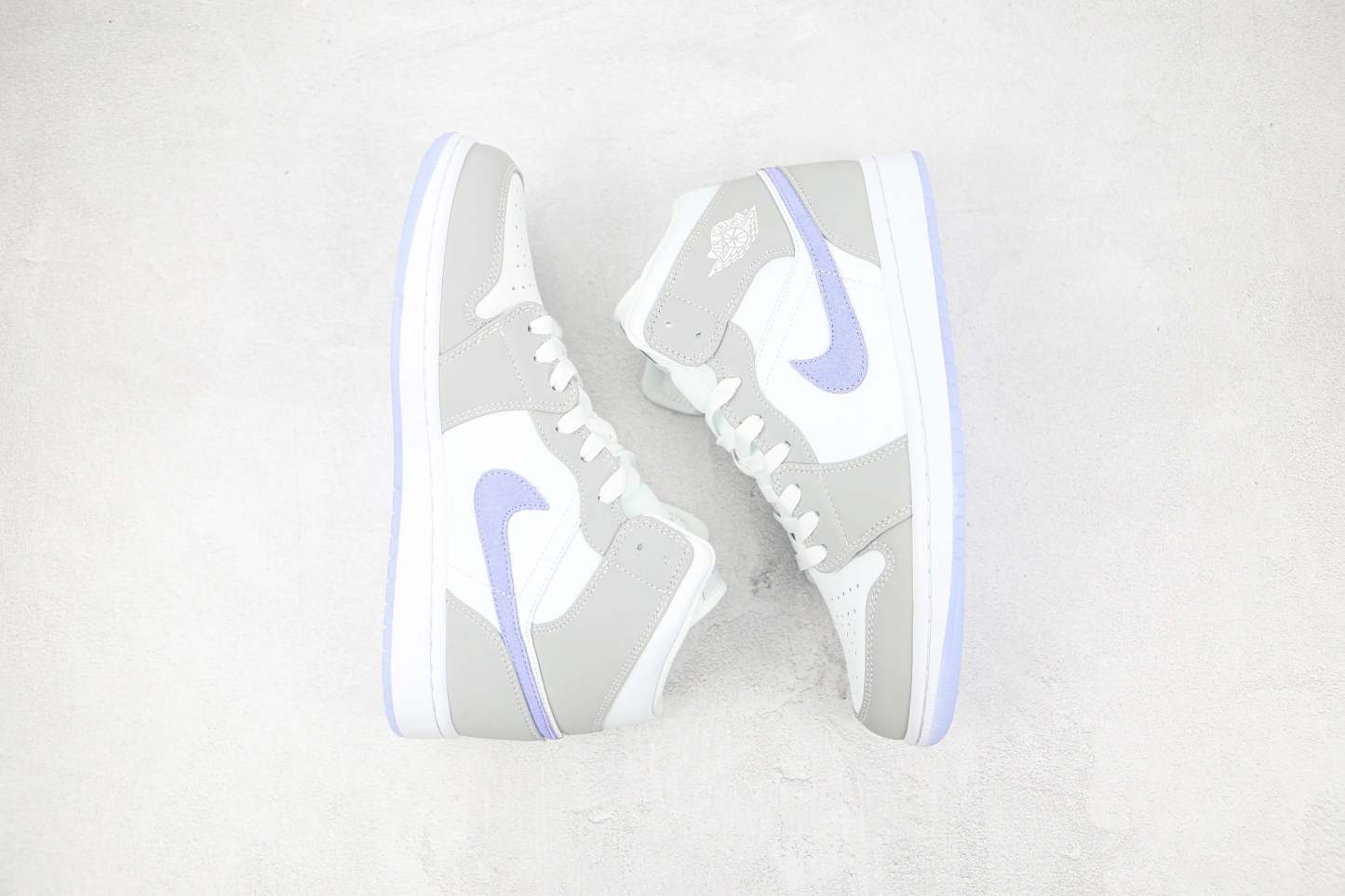 Designer Air Jordan 1 Mid Wolf Grey High Q