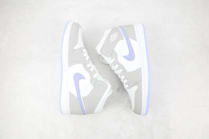 Designer Air Jordan 1 Mid Wolf Grey High Q