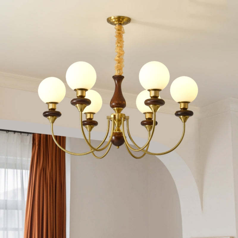 Silva Moderne Luxe Décoratif LED Lustre Or Métal Salle À Manger