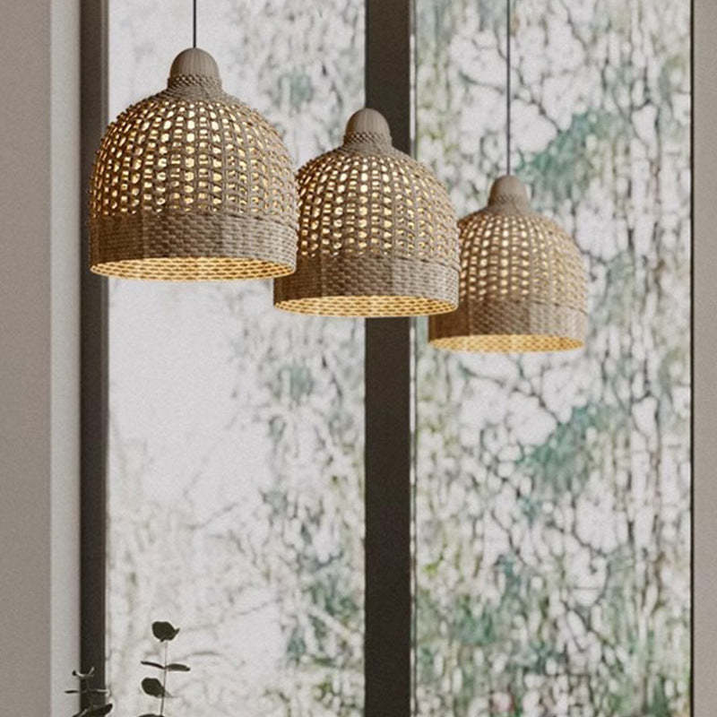 Muto Suspension Rétro Bambou Maison d'hôtes/Chambre à Coucher