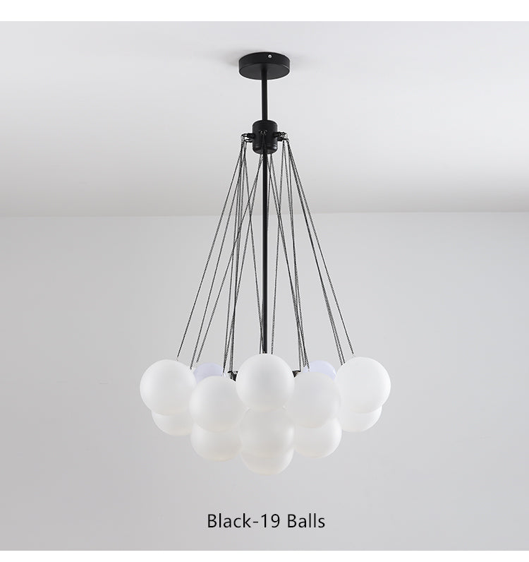 Nordic Bubble Chandelier Glass Ball Pendant