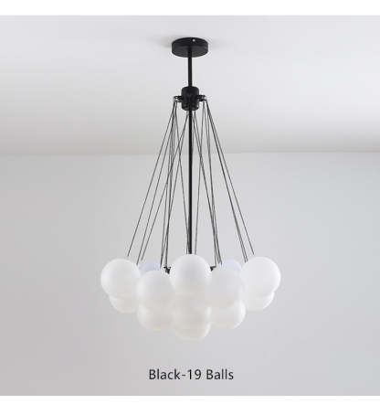 Nordic Bubble Chandelier Glass Ball Pendant